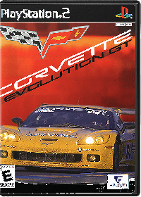 Corvette Evolution GT Playstation 2 US box art